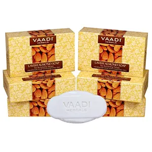 VAADI HERBALS Lavish Almond Soap 75g x 6