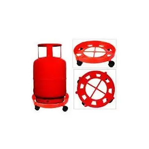 Anjali LPG Gas Cylinder Trolley Red
