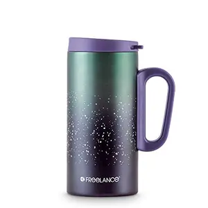 Freelance Spark Non-Vacuum Stainless Steel Flask Flask Mug Water Beverage Cup Tumbler 250 ml Green