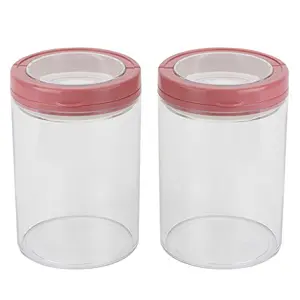 Jaypee Plus Seal IT Plastic Container Set 1 Liter Set of 2 Pink