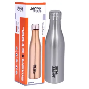 Jaypee Plus Sierra 750 Stainless Steel Water Bottle 750 ml Metallic