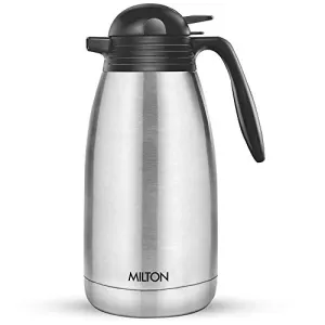 Milton Thermosteel Carafe for 24 Hours Hot or Cold (2000 ml) Silver