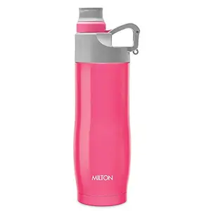 Milton Alpha 500 Stainless Steel Sports Water Bottle 480ml Pink