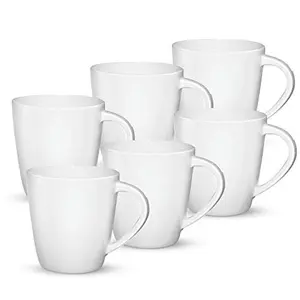 Milton Classic Melamine Mug Set of 6 200 ml White