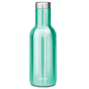 Milton Charm 600 Stainless Steel 24 Hours Hot or Cold Water Bottle 550 ml Green