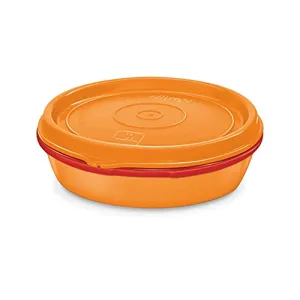 Milton Microwow Stainless Steel Lunch Container 200 ml Orange