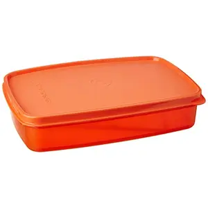 Signoraware Compact Plastic Lunch Box Set with Bag 3-Pieces Peach