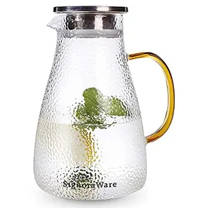 Signoraware ELIZABETH frosted-Jug-with-handle-1800-ml-Steel-lid-(RSD26715)