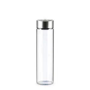 Freelance Borosilicate Vita Glass Bottle Water Beverage Juice Milk Fridge Bottle 600 ml