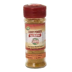 Curry Powder Hot Madras - 25 gm (0.88 Oz)