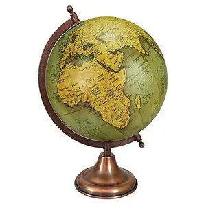 12 to 13" World Ocean Globe Desktop Decorative Rotating Geography Earth Table Decor - Perfect for Home, Office & Classroom By Globes Hub