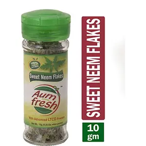 Aumfresh Sweet Neem Flakes - 100% Pure & Natural 10 gm