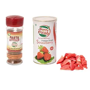 FreezeDried Strawberry + Pasta Seasoning