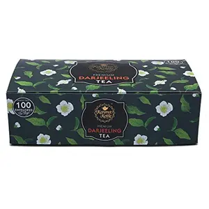 Darjeeling Tea Unbleached With Natural Flavourings (100 Double Chambered Teabags)