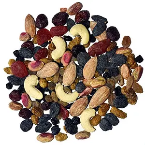 Premium Roasted Salted Nuts with Berries - 200gms