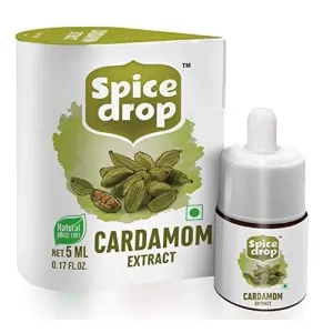 Cardamom Natural Extract (Elaichi) |For biryani curries and beverages | Enriches food with its authentic taste | 5 ml (180 Drops)