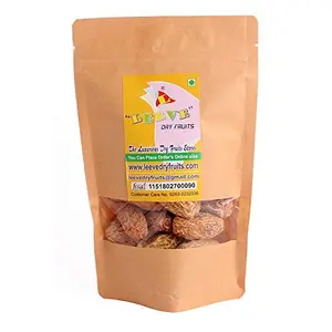 Leeve Dry Fruits Brand Best Fresh Dried Pila Chuhara | 400 grams Pack Pouch | Yellow Dry Dates Sukha Khajoor Kharik