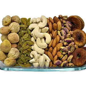 Mixed Whole Dry Fruits | Mix Dry Fruits and Nuts - 200 Gms