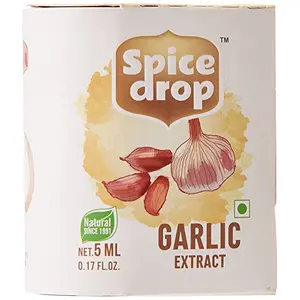 Garlic (Lahsun) Extract for Food |100% Natural| Instant Restaurant Style food |No chopping and peeling | 5ml Equivalent to 175 grams whole garlic