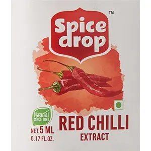 Red Chillies Natural Extract | Lal Mirch | For curries and foods | 5ml
