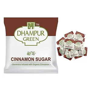 green Cinnamon Sugar Sachets 1Kg (5g x 200pcs) | Sugar Sachets for Tea Sulphurless Superfine Natural Cane Sugar Double Refined