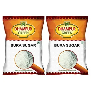 Speciality Bura Sugar 1Kg (2 x 500g) | Sulphurless White Sugar Powder for Baking Mithaai Chemical Free