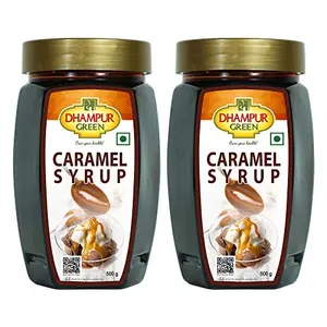 Speciality Caramel Syrup for Chocolate Cake Coffee Popcorn Milkshake Frappe Making & Baking Sugar Free Caramel Syrup Without No Added Sugar Natural Jaggery Gur Liquid Caramel 1Kg (2x500g)