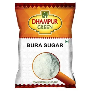 green Bura Sugar 500g | Sulphurless White Sugar Powder for Baking Mithaai Chemical Free