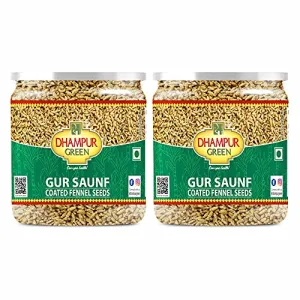Speciality Gur Saunf Mouth Freshener 500g (2x250g) | Mukhwas Natural Meethi Gur Saunf Jaggery Coated Saunf Fennel Seeds After Meal Digestives