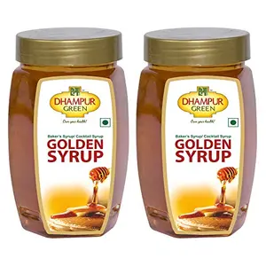 Speciality Golden Syrup Natural Sugar Sweeteners Syrup for Baking Cocktail (Pack of 2-500g)