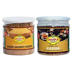 Speciality Khada Herbal Tea 250g + Ginger Jaggery Powder 300g Combo