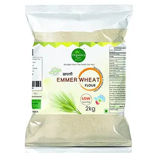 Emmer Wheat Flour - 100% Khapli Atta (2kg Pack)