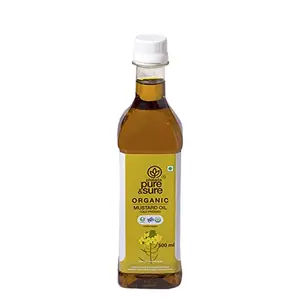 Pure & Sure Organic Mustard Oil 500ml