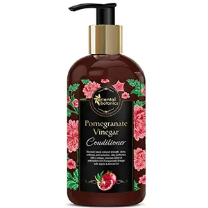 Oriental Botanics Pomegranate Vinegar Conditioner 300 ml with Pomegranate Vinegar that Protects & Strengthens Hair | Cruelty Free & Vegan | Paraben Free | No SLS/SLES