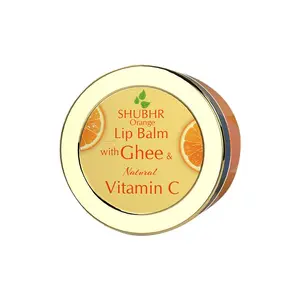 Blue Nectar Shubhr Orange Lip Balm with Ghee & Natural Vitamin C