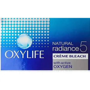 Oxylife Natural Radiance 5 Creme Bleach With Active Oxygen