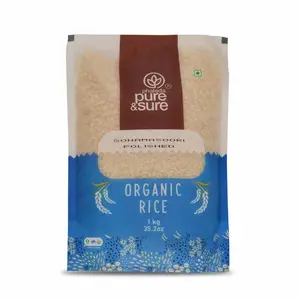 Pure & Sure Sonamasoori Polished Organic Rice