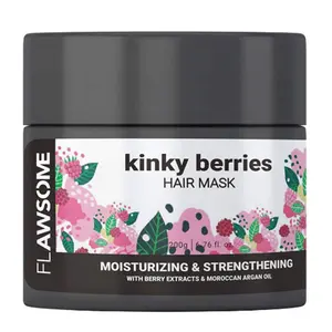 Flawsome Kinky Berries Moisturizing & Strengthening Hair Mask