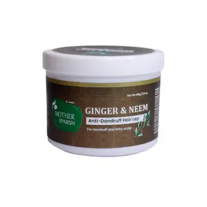 Mother Sparsh Ginger & Neem Anti-Dandruff Hair Lep