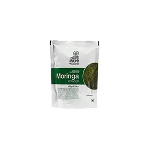 Pure & Sure Organic Moringa Powder | Moringa Leaves Powder | Herbal Immunity Booster | 150 GMS.