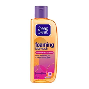 Clean & Clear Foaming Face Wash For Oily Skin 150ml
