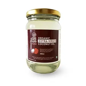 Pure & Sure Organic Extra Virgin Coconut Oil 250ml