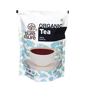 Pure & Sure Organic Tea | Nutrient Rich Weight Loss Tea | Non-GMO No Food Preservatives Natural Immunity Boosting Organic Tea Powder | 250gm.