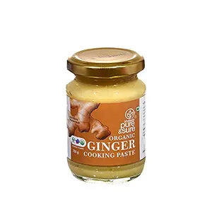 Pure & Sure Organic Ginger Paste | Ginger Paste for Cooking | 150 GMS.