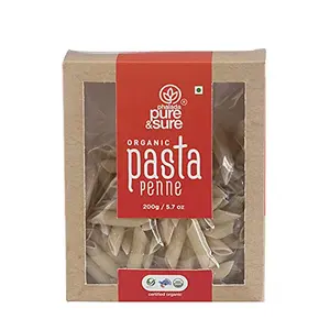 Pure & Sure Organic Pasta Penne 200g
