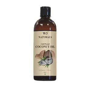 W3 Naturals Cold Pressed Coconut Oil
