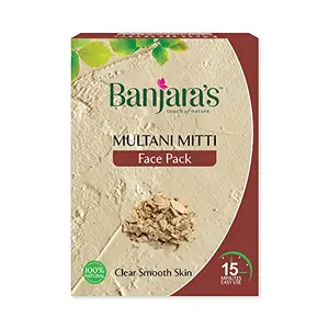Banjara's Multani Mitti Face Pack Powder (100 gm) Pack of 1