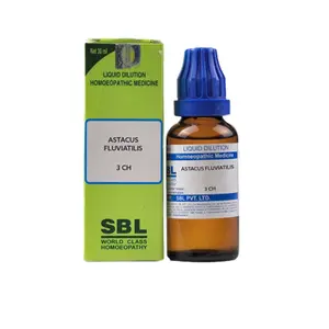 SBL Homeopathy Astacus Fluviatilis Dilution