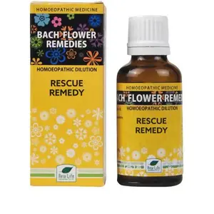 New Life Homeopathy Bach Flower Rescue Remedy Dilution 30 ml