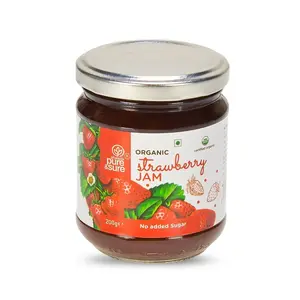 Pure & Sure Organic Strawberry Jam
